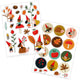 Feuilles d'autocollants Bora 2 x A6. frites (5 sets)