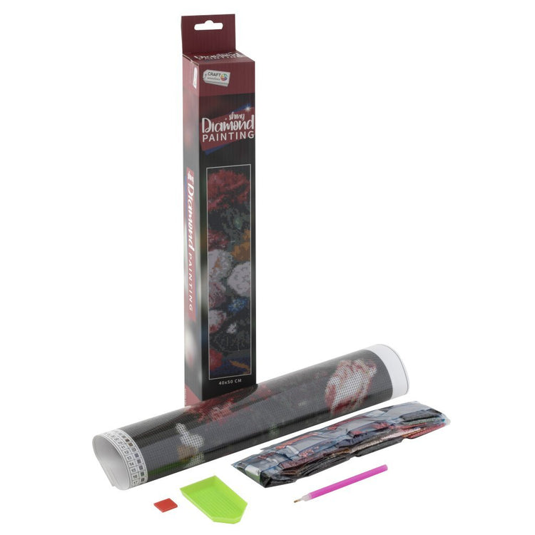 Sensations d'artisanat Craft Diamond Painting Fleurs 40x50 cm