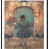 Grafix Diamond Painting Anton Pieck Man avec des roses 40x50cm