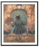 Grafix Diamond Painting Anton Pieck Man avec des roses 40x50cm