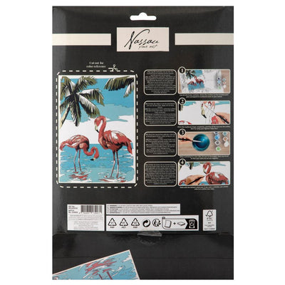 Nassau Nassau peinture par numéro Flamingo