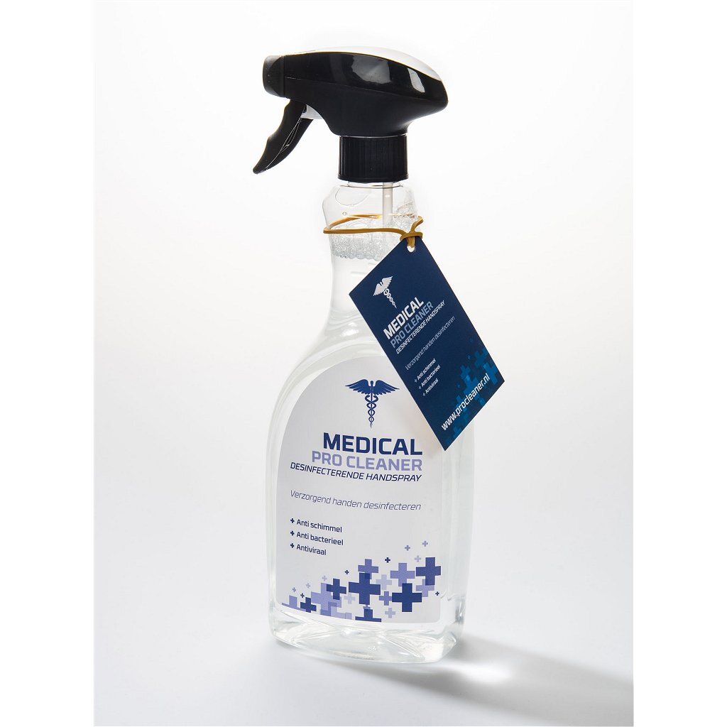 Medical Pro Cleaner Medical Cleaner Disinfecting Hand Spray 750 ml Box 10 pièces