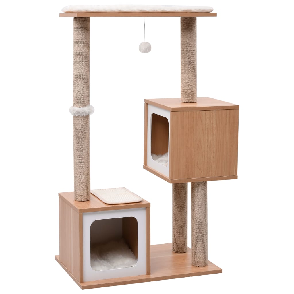 Vidaxl Cat Stracing Post avec Sisal Crab Mat 104 cm