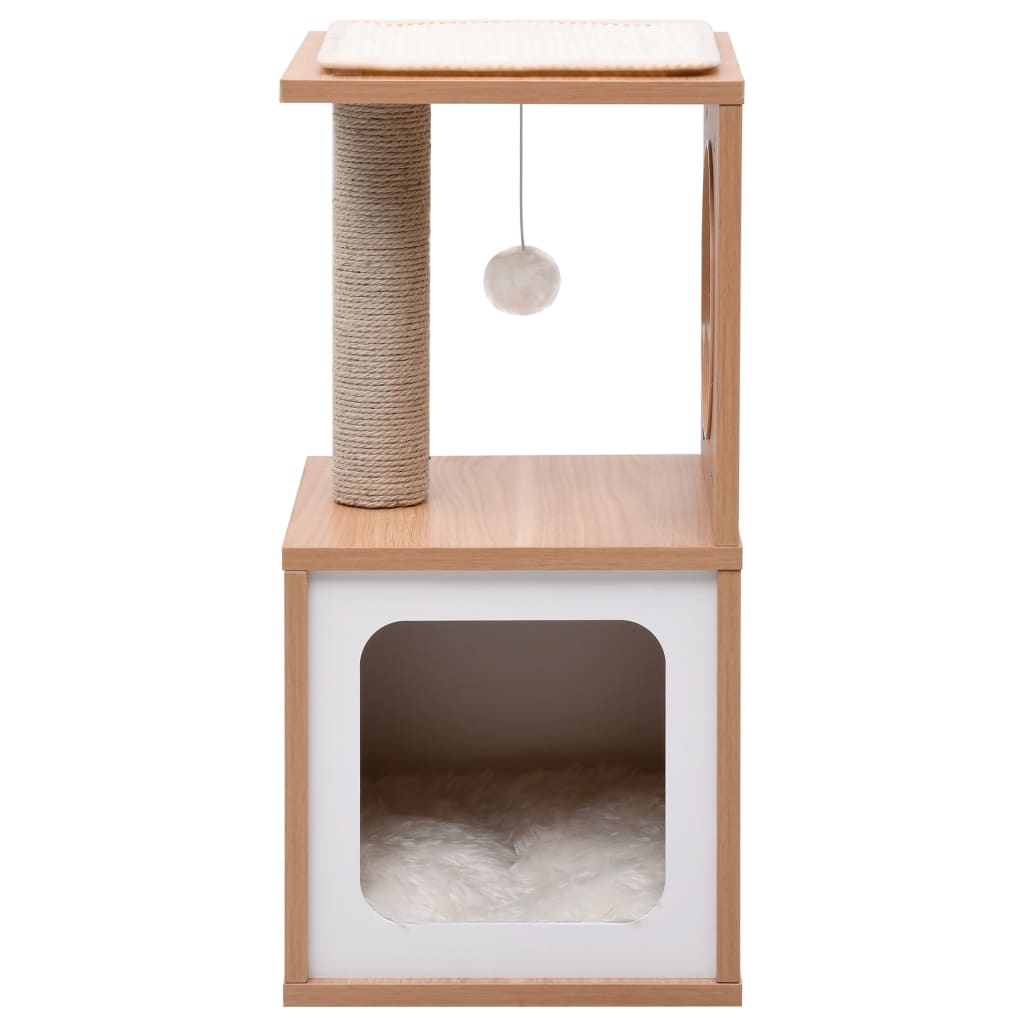 Arbre à chat Vidaxl avec tapis à gratter en sisal 60 cm