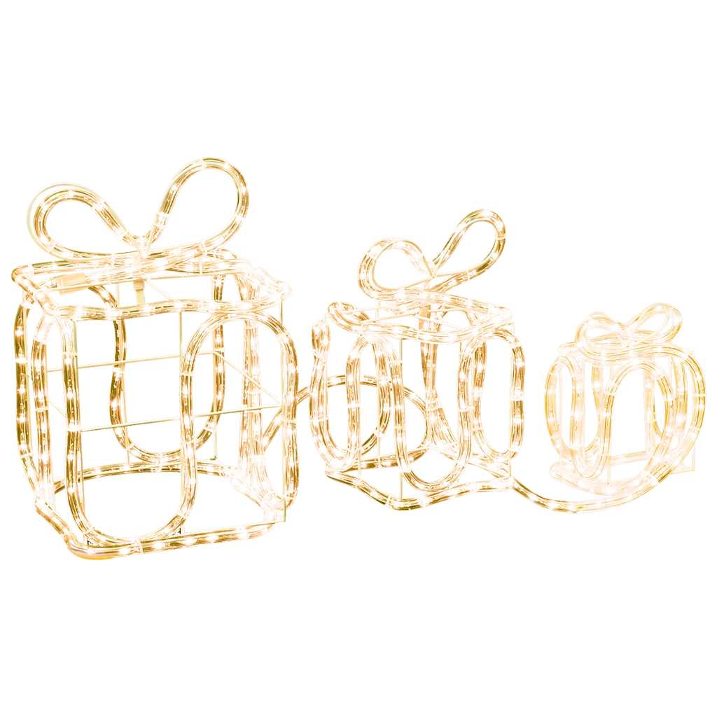 Éclairage de Noël Vidaxl pour coffres-cadeaux intérieurs et extérieurs 180 LED