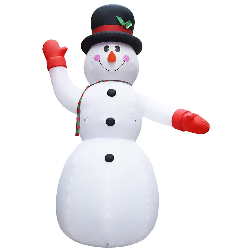 Vidaxl Christmas SneeUWPOP gonflable avec LED XXL IP44 600 cm