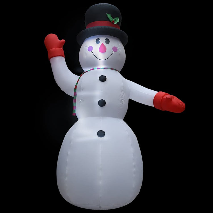 Vidaxl Christmas SneeUWPOP gonflable avec LED XXL IP44 600 cm