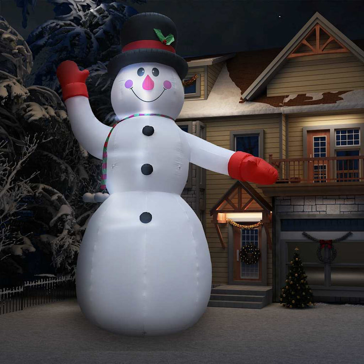 Vidaxl Christmas SneeUWPOP gonflable avec LED XXL IP44 600 cm