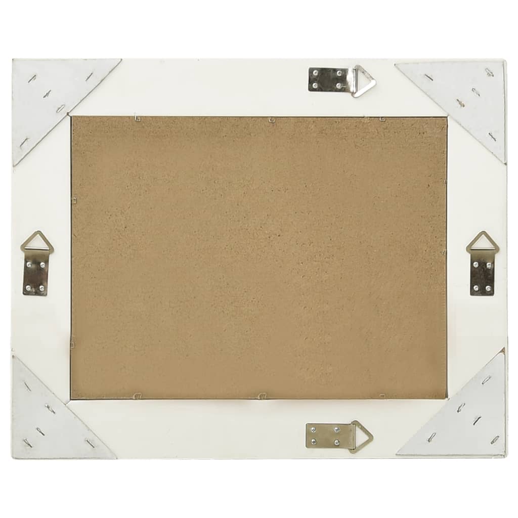 Miroir mural Vidaxl Style baroque 50x40 cm blanc