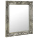 Miroir mural Vidaxl Style baroque 50x60 cm Couleurs en argent