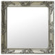 Vidaxl Miroir Miroir Baroque Style 60x60 cm Colore en argent