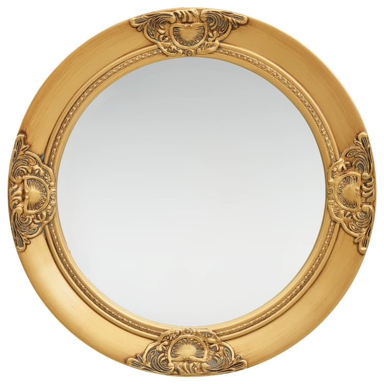 Vidaxl Miroir Miroir Baroque Style 50 cm Gold coloré