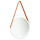 Miroir mural vidaxl avec pneu 40 cm blanc