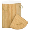 Vidaxl hoekwasmand 60 l bambou