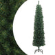 Vidaxl Kunstkerstboom avec un vert PVC étroit standard 210 cm