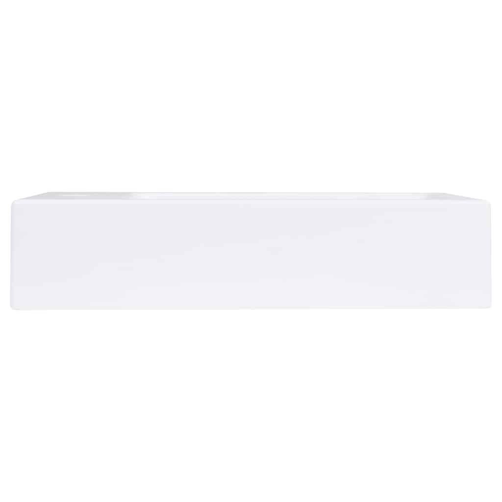 Vidaxl Washbasin 400x220x90 mm SMC blanc