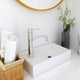 Vidaxl Washbasin 400x220x90 mm SMC blanc - afbeelding 1