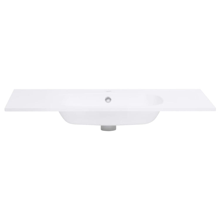 Vidaxl Washbasin construit -in 605x460x105 mm smc blanc