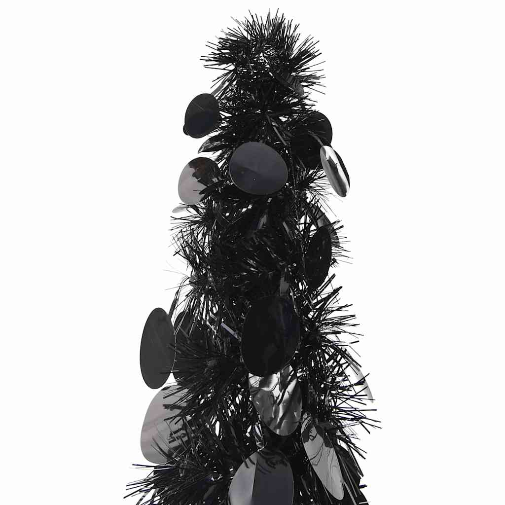 Vidaxl kunstkerstboom pop-up 120 cm pap noir