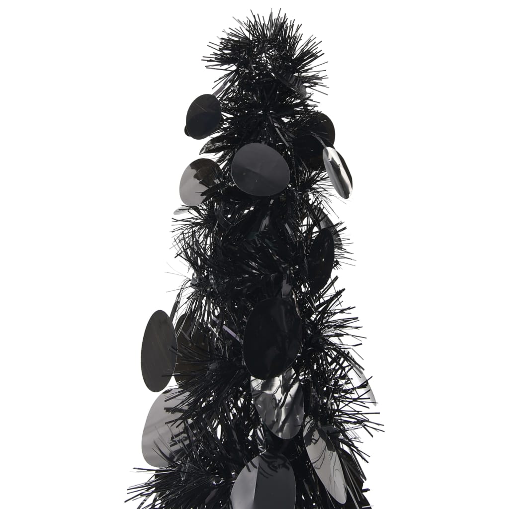 Vidaxl kunstkerstboom pop-up 150 cm pap noir