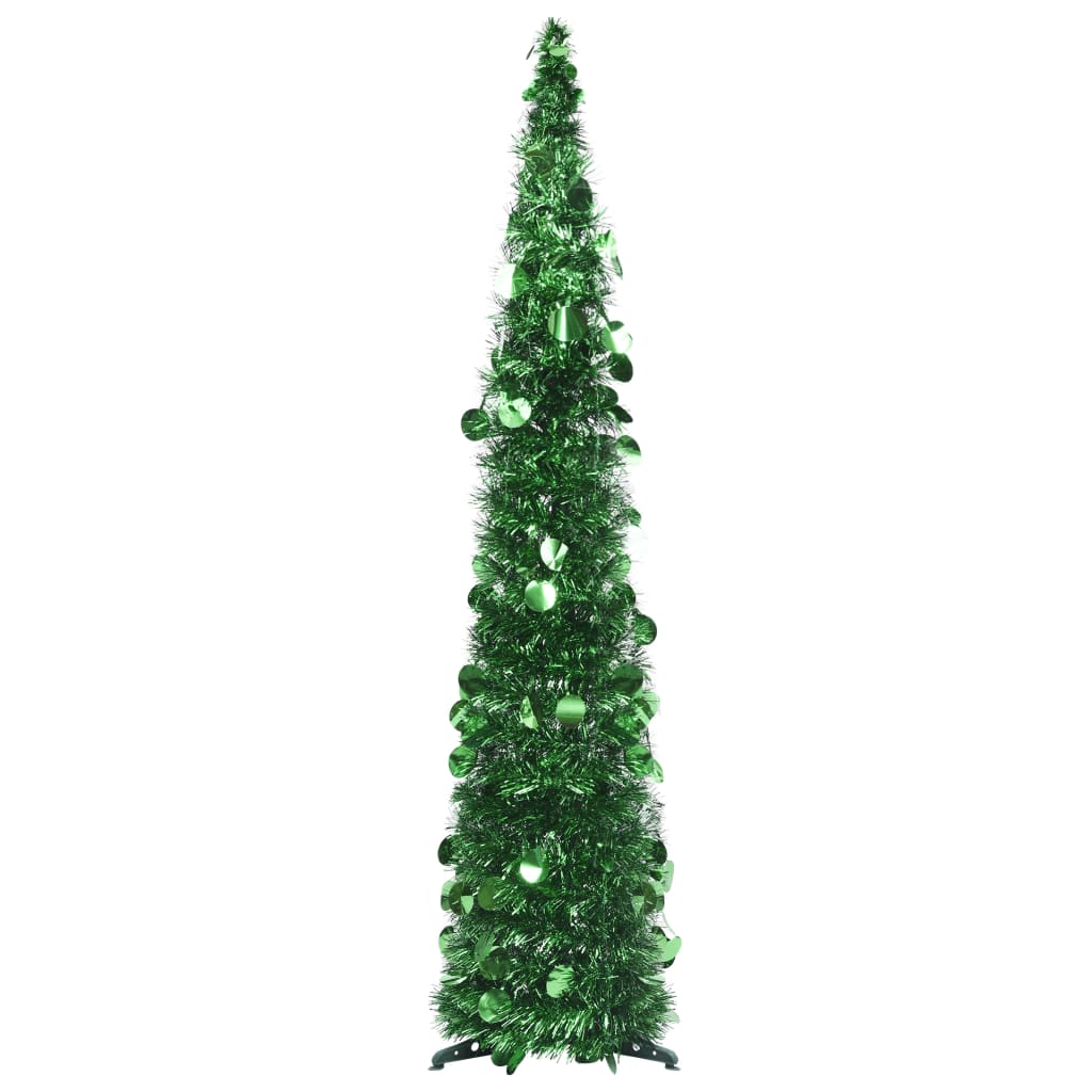 Vidaxl Kunstkerstboom pop-up 120 cm Pet Green
