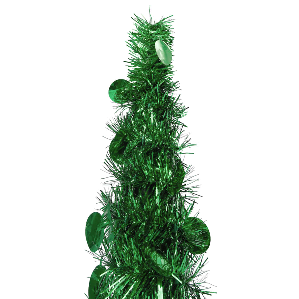 Vidaxl Kunstkerstboom pop-up 120 cm Pet Green
