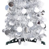 Vidaxl Kunstkerstboom pop-up 180 cm Pet Silver Colored