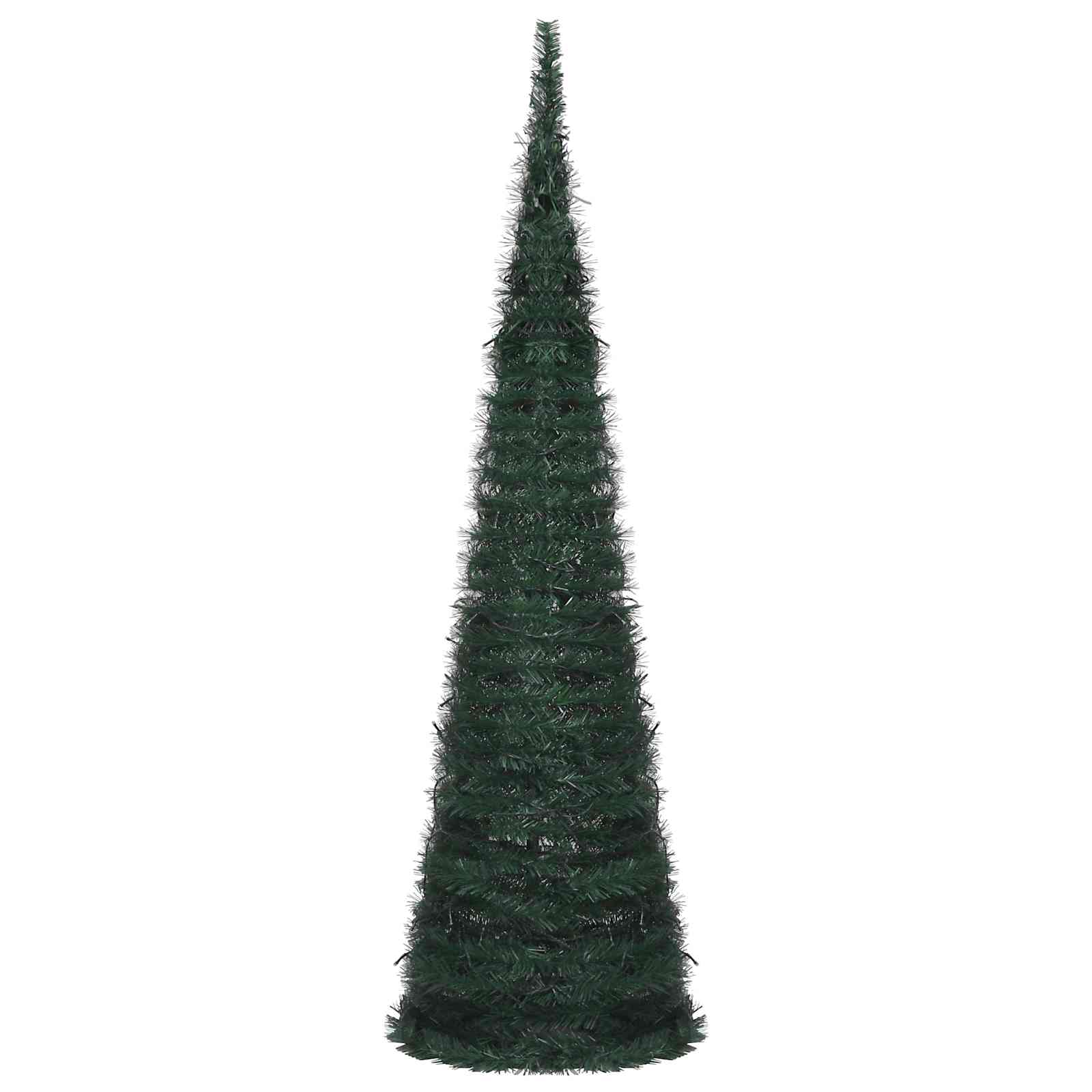 VidaXL Sapin de Noël avec guirlande lumineuse LED vert 150 x 150 cm PVC