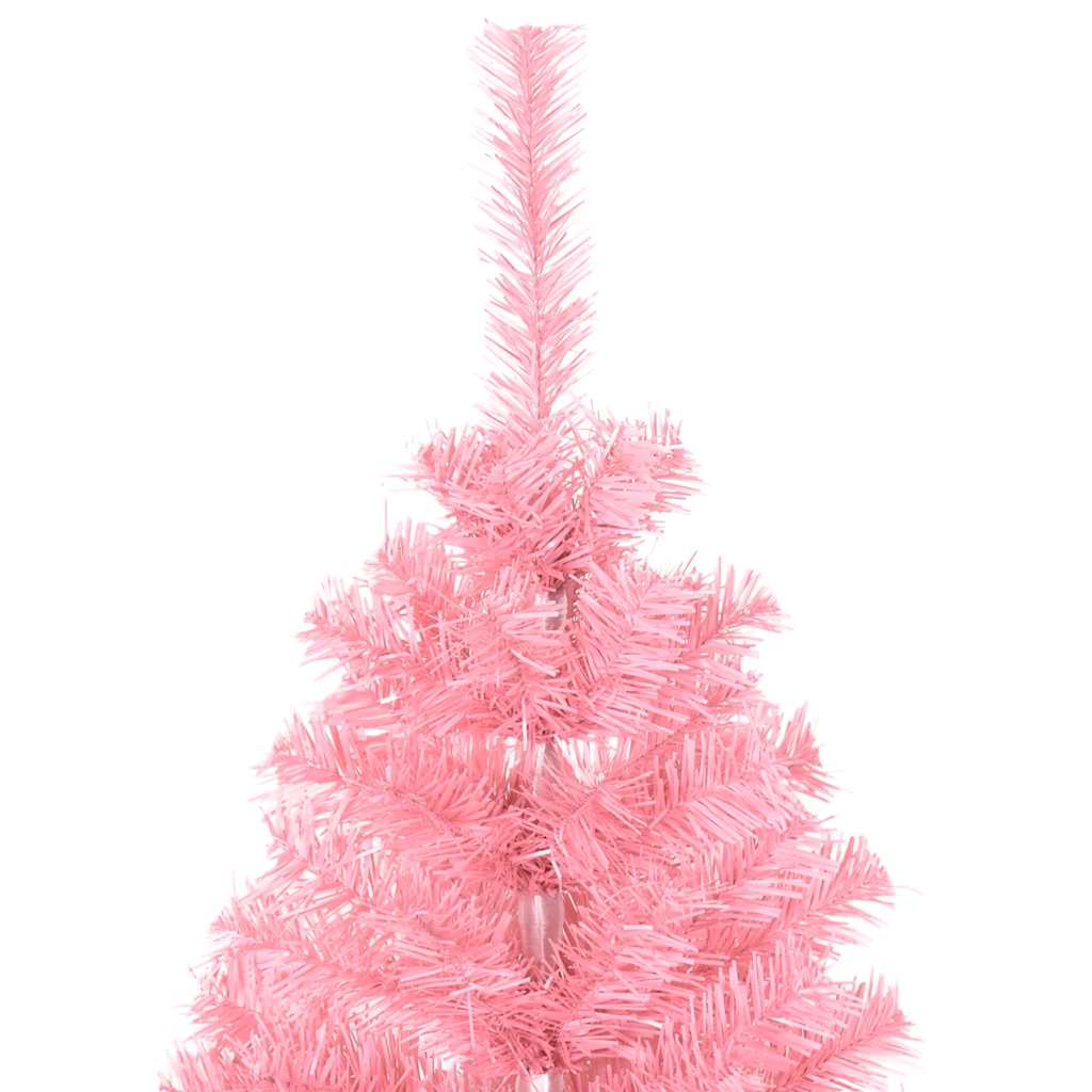 Vidaxl Kunstkerstboom avec un rose PVC de 150 cm standard