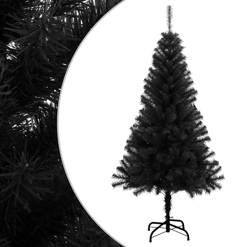 Vidaxl kunstkerstboom avec 150 cm standard noir