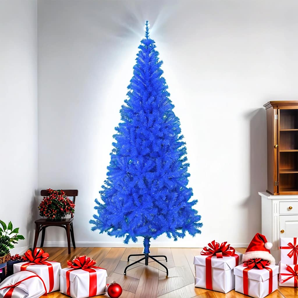 Vidaxl Kunstkerstboom avec un bleu PVC de 180 cm standard
