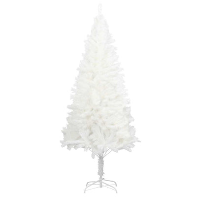 Vidaxl kunstkerstboom avec des aiguilles réalistes 120 cm blancs