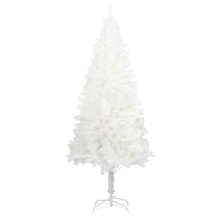 Vidaxl kunstkerstboom avec des aiguilles réalistes 150 cm blancs
