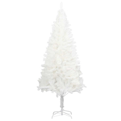 Vidaxl kunstkerstboom avec des aiguilles réalistes 240 cm blancs
