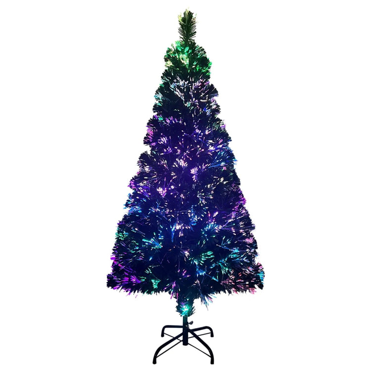 Vidaxl Kunstkerstboom avec un vert à fibre optique standard de 120 cm