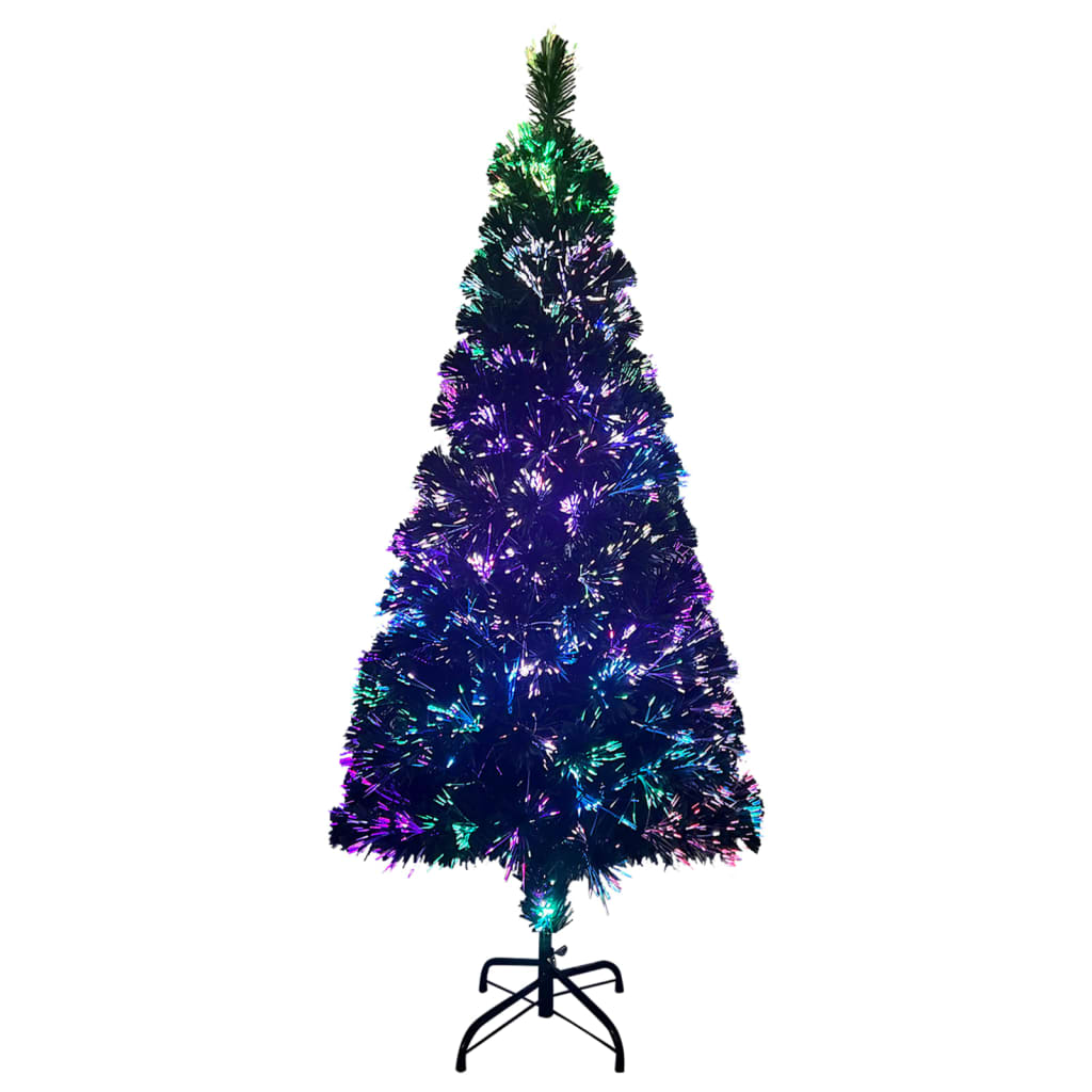 Vidaxl Kunstkerstboom avec un vert à fibre optique standard de 180 cm