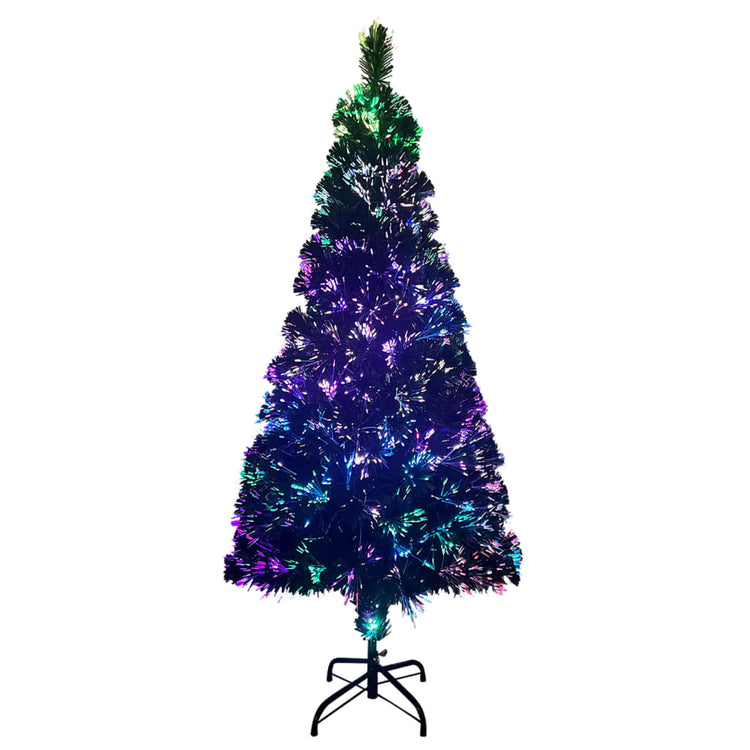 Vidaxl Kunstkerstboom avec un vert à fibre optique standard de 240 cm