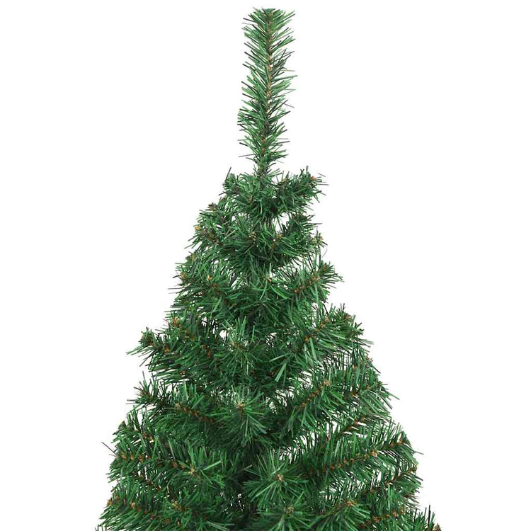 Vidaxl kunstkerstboom avec des branches épaisses 240 cm en PVC vert