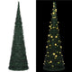 Vidaxl Kunstkerstboom avec un éclairage pop-up 210 cm vert