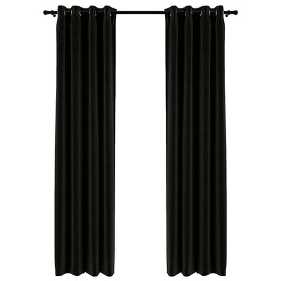 Vidaxl rideaux en lin pour faire 2 mant 140x245 cm anthracite