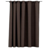 Vidaxl rideau lin Look accablant avec haken 290x245 cm taupe - afbeelding 2