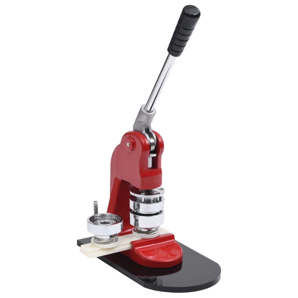 Machine de bouton Vidaxl avec coupe-cercles 58 mm