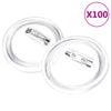 Boutons vidaxl avec broches 100 mm acrylique