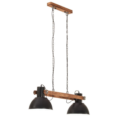 Vidaxl suspendu industriel 25 w e27 109 cm noir