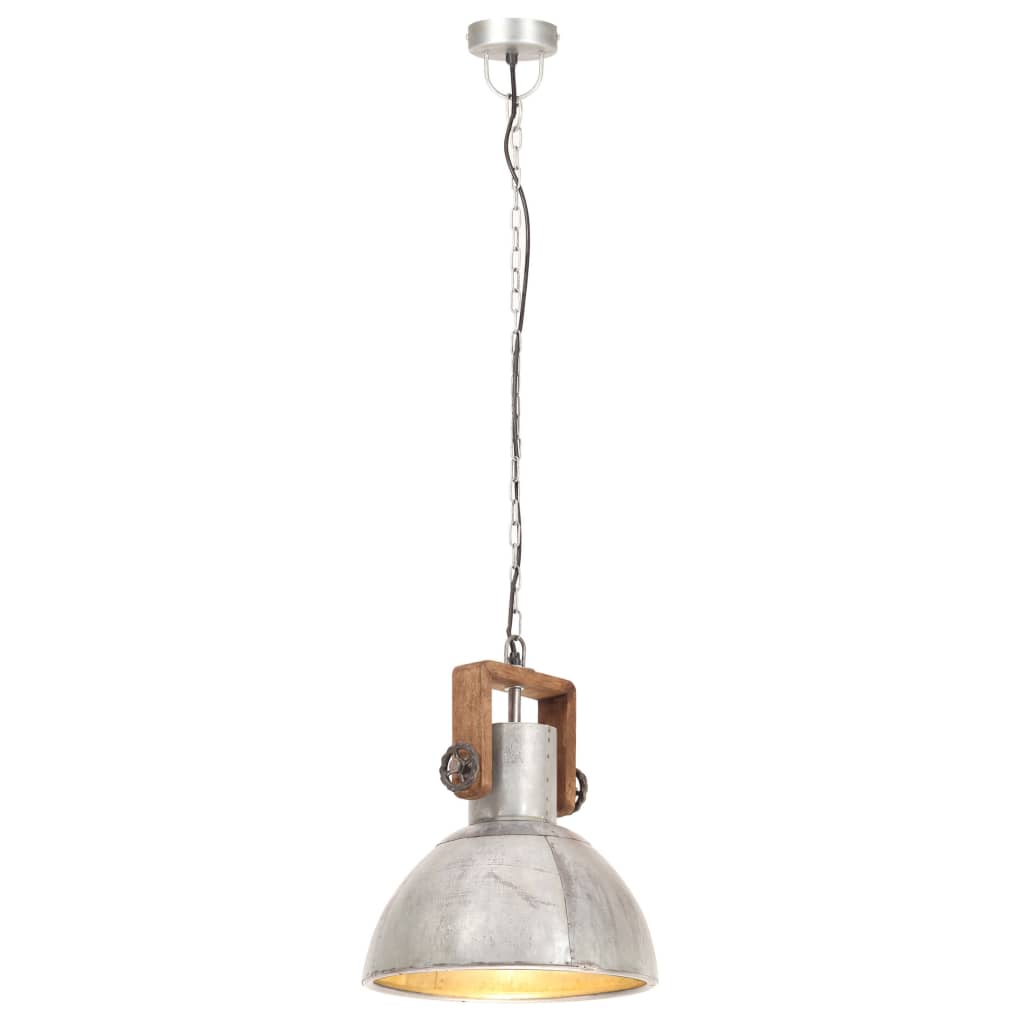 Vidaxl suspendu industriel environ 25 w e27 30 cm de couleur argentée