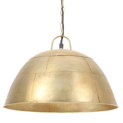 Vidaxl suspendu industriel vintage tour 25 W e27 41 cm coloré en laiton
