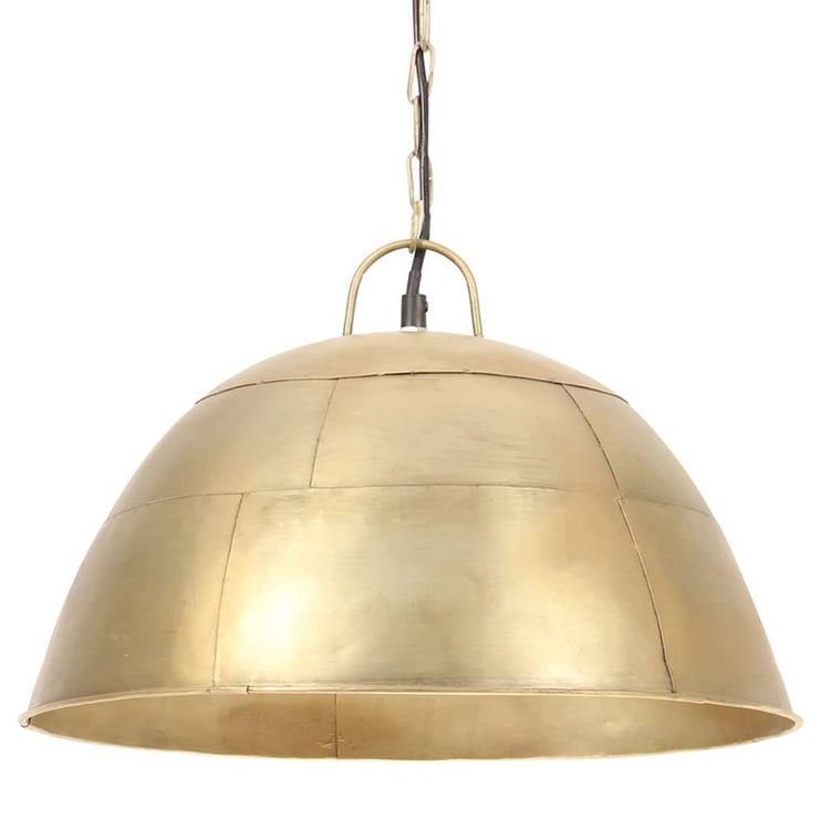 Vidaxl suspendu industriel vintage tour 25 W e27 41 cm coloré en laiton