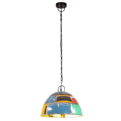 Vidaxl suspendu industriel vintage Round 25 W e27 41 cm multi-colorant