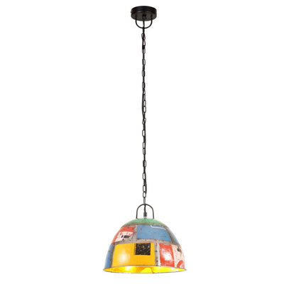 Vidaxl suspendu industriel vintage autour de 25 w e27 31 cm multi-colorants