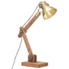 Lampe de bureau Vidaxl Industrial autour de E27 58x18x90 cm en laiton -colored